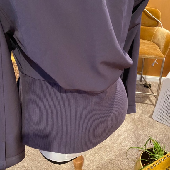 Athleta Atheisure Wear Stride Nightfall Purple Pants and Jacket - Picture 5 of 7